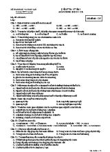 Đề kiểm tra 15 phút học kì I môn Sinh học Lớp 11 lần 1 (Ban cơ bản) - Mã đề 135 - Trường THPT Lê Lợi